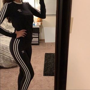 Adidas striped shirt